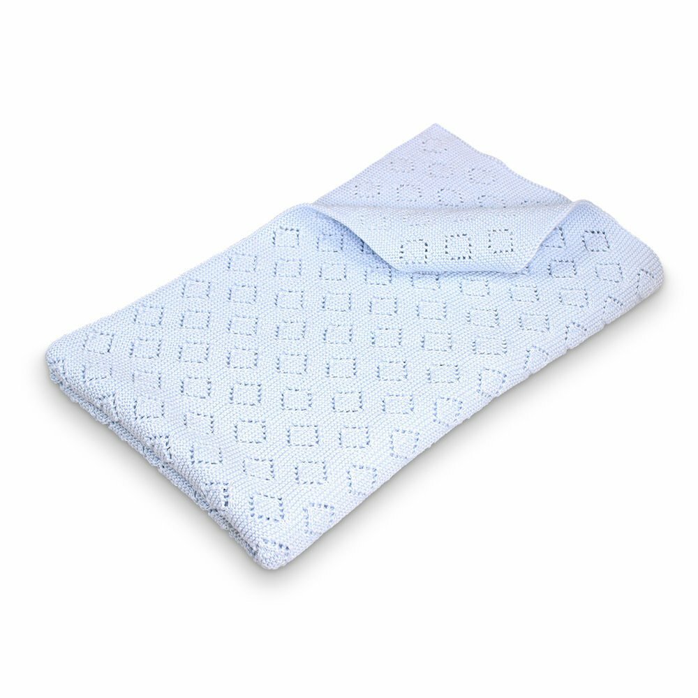 Milo Diamond Knit Baby Blanket