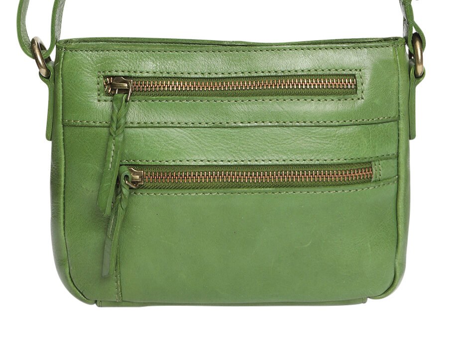 Leather Shoulder/Crossbody Bag 7845