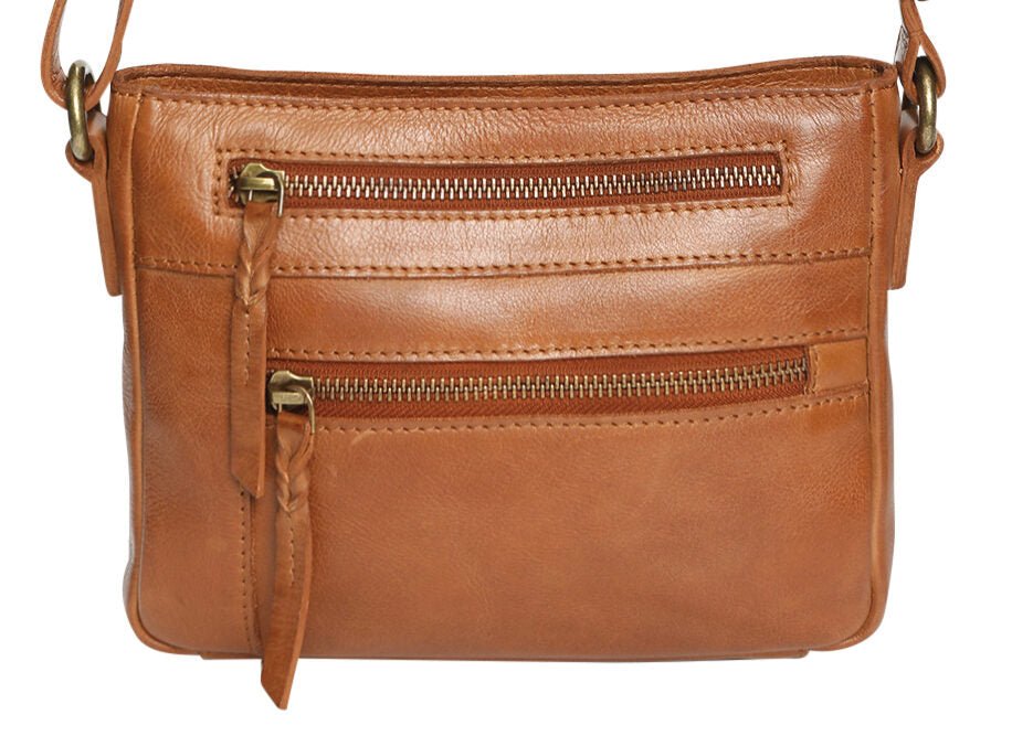 Leather Shoulder/Crossbody Bag 7845