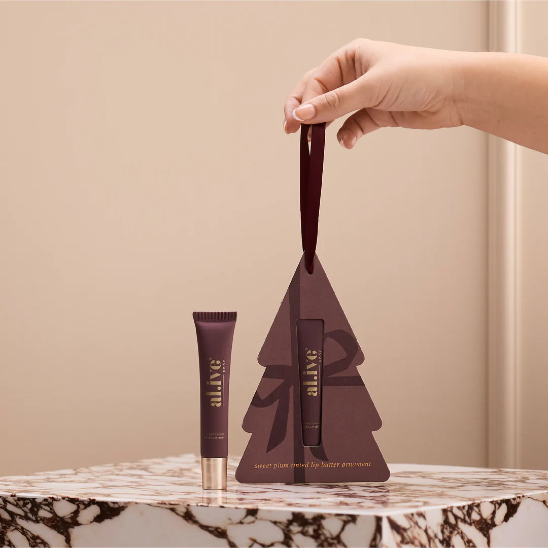 al.ive body - Tinted Lip Butter Ornament - Sweet Plum