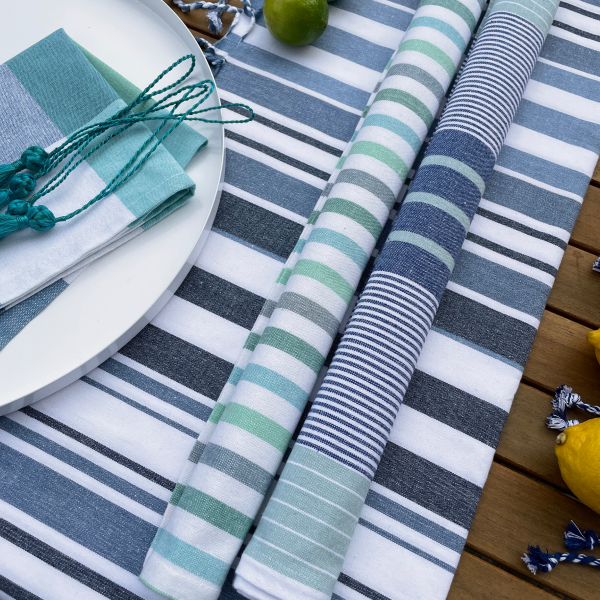 Tablecloth - Woven Stripes