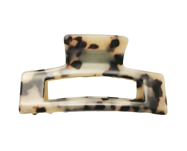 Premium Acetate Oversized Rectangle Hair Claw