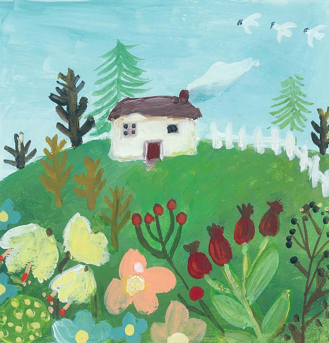 Mini Card - House On The Hill