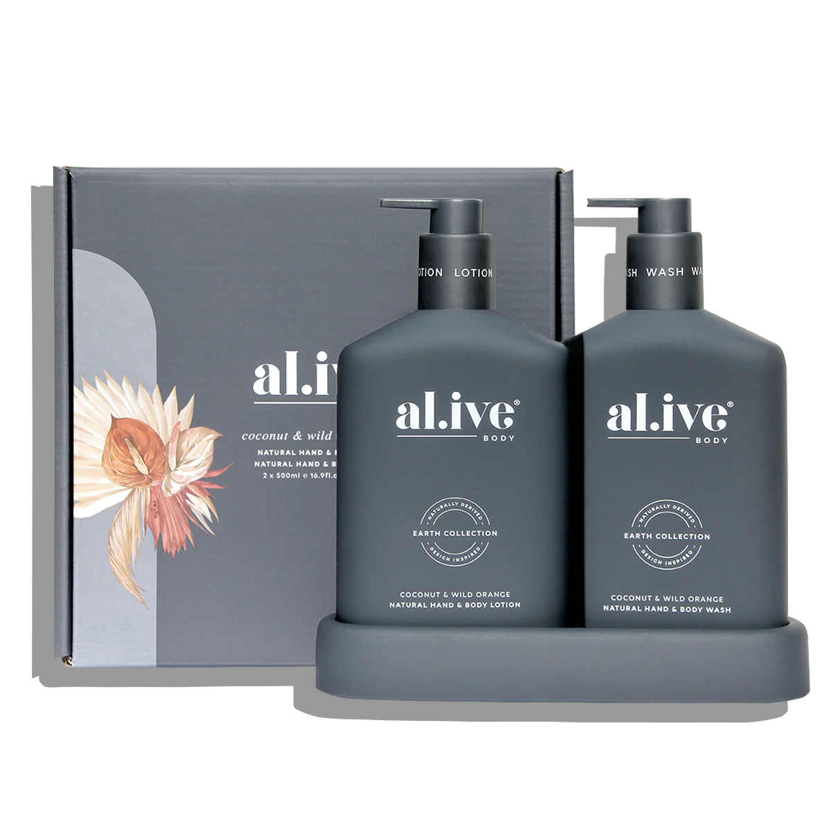 al.ive body - Wash & Lotion Duo - Coconut & Wild Orange