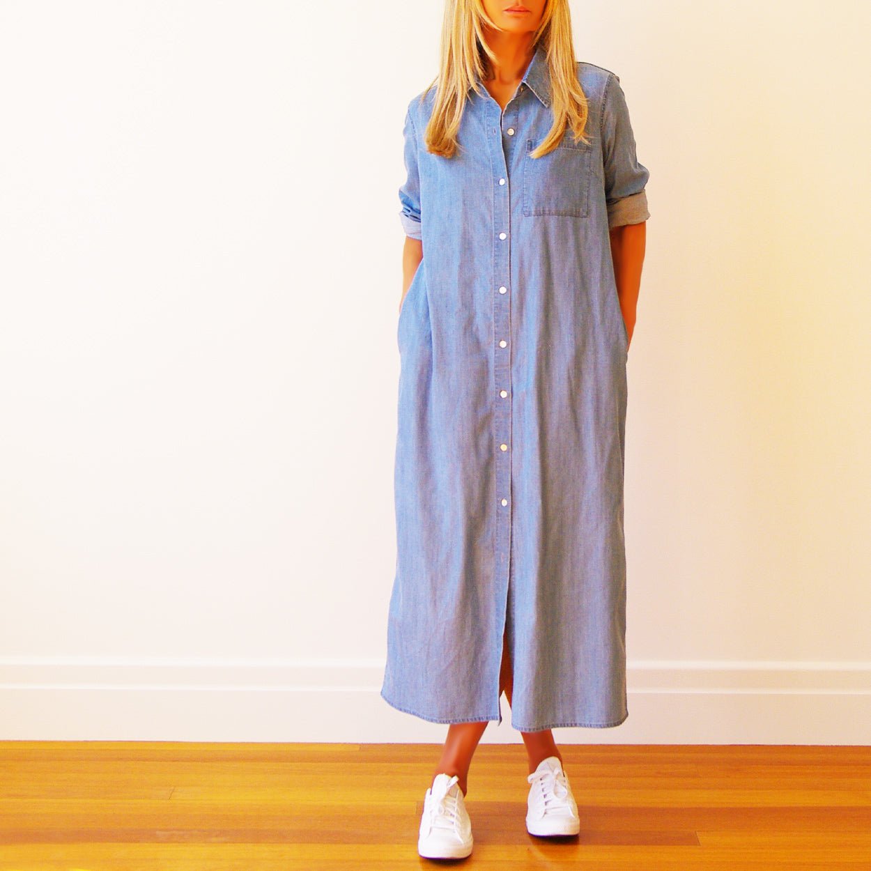 Mill &amp; Hide - Who's Charlie - Belle Denim Dress