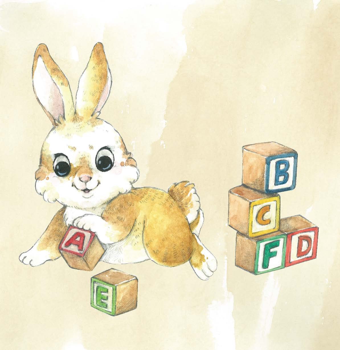 Mini Card - Baby Bunny
