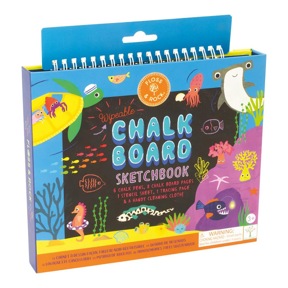 Floss &amp; Rock Chalk Board Sketchbook - Ocean
