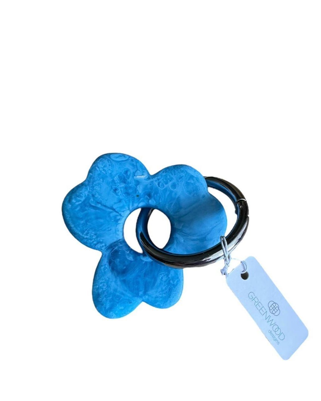 Floral Resin Keyring