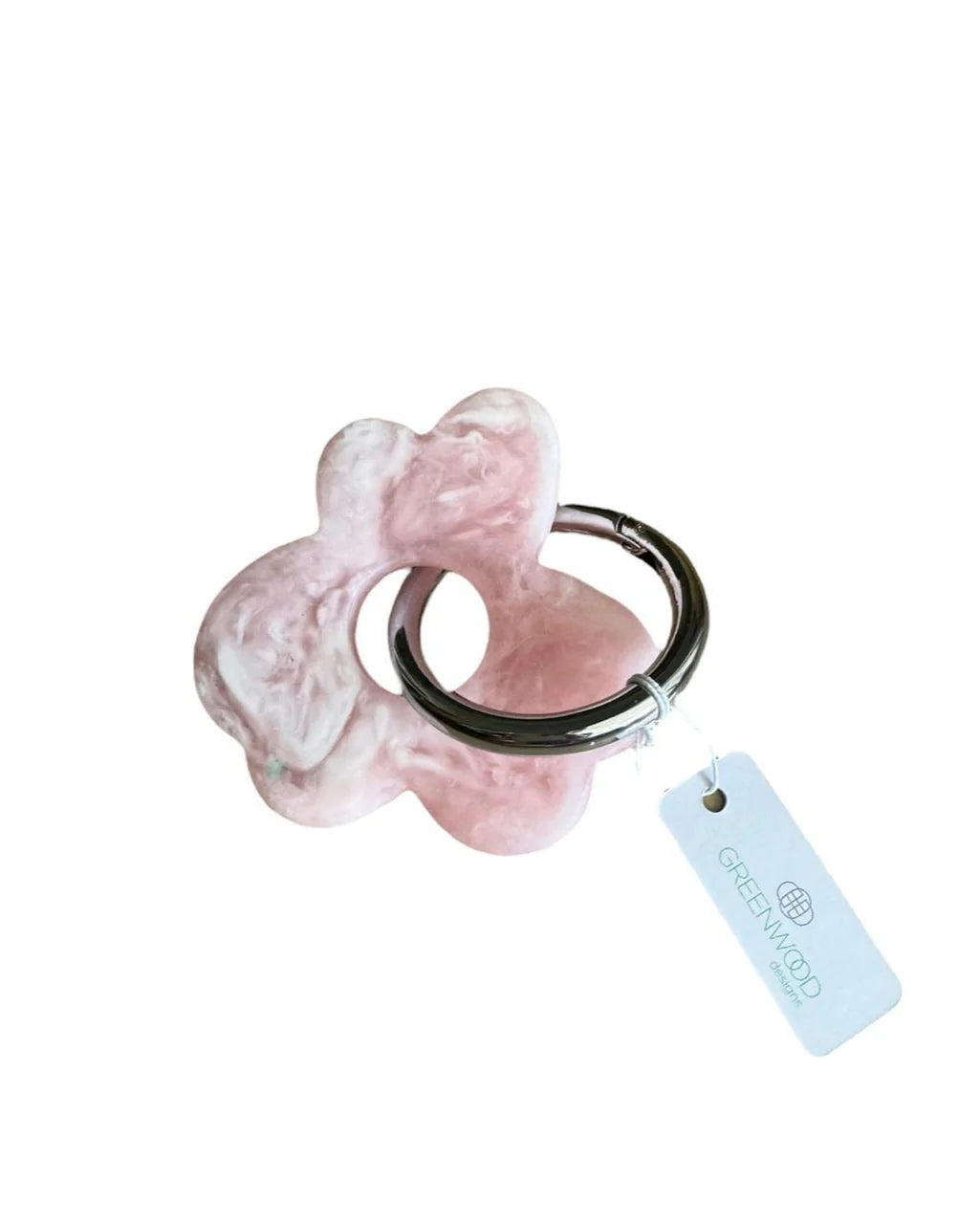 Floral Resin Keyring