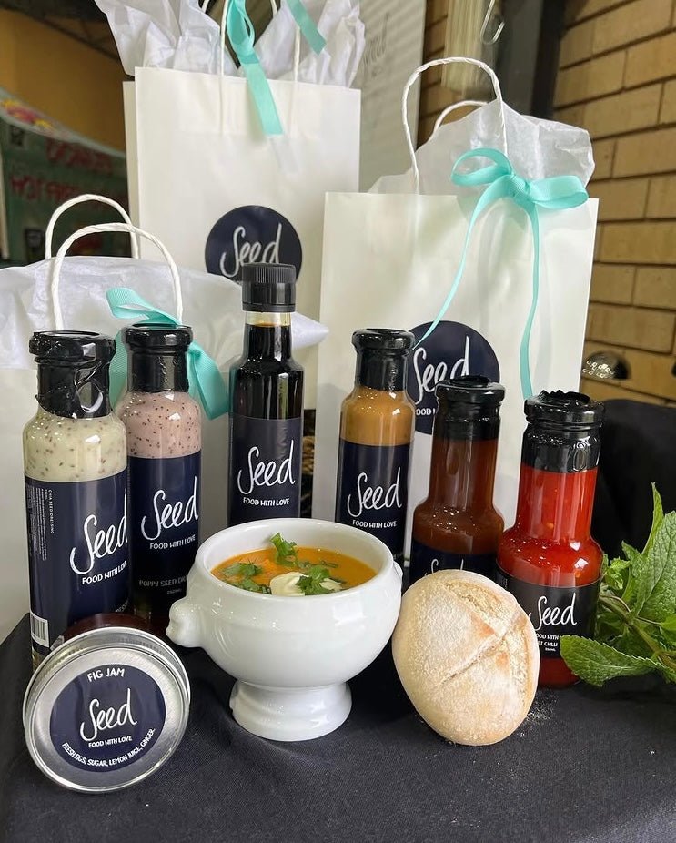 Mill &amp; Hide - Seed Food with Love - Honey Mustard Seed Vinegarette