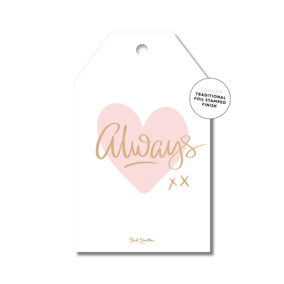 Mill &amp; Hide - Just Smitten - Gift Tag