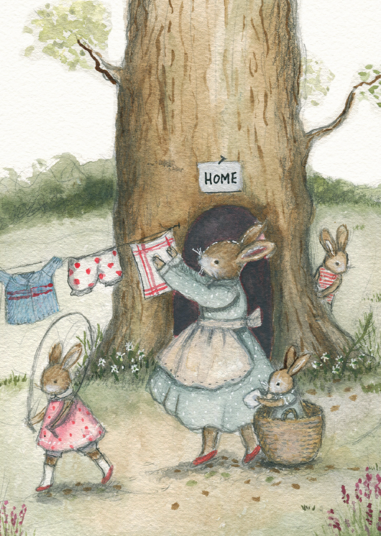 Greeting Card - Home