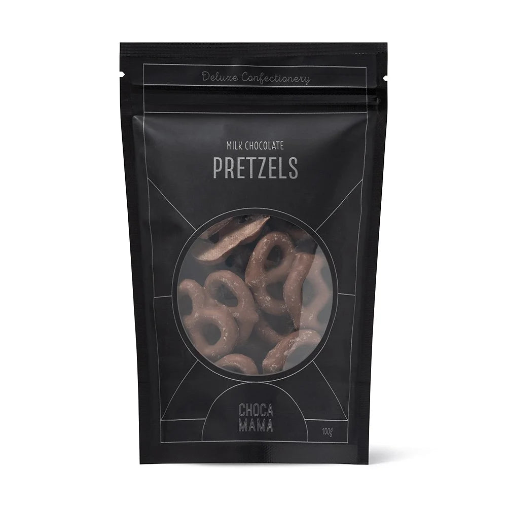 Mill &amp; Hide - Chocamama - Black Label Milk Chocolate Pretzels