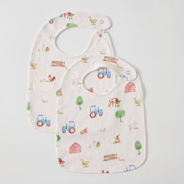 Muslin Bib Set of 2