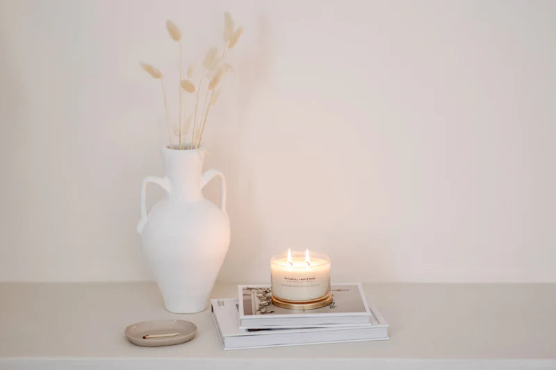 Patchouli + White Musk Gold Lid Soy Candle