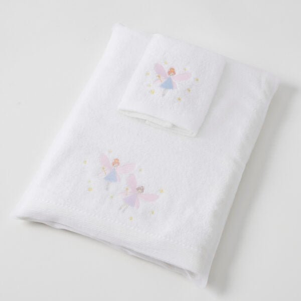 Fairy Dust Bath Towel &amp; Face Washer in Organza Bag