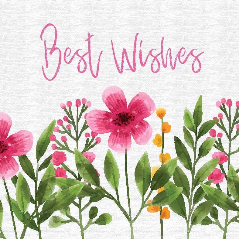 Mini Card - Best Wishes