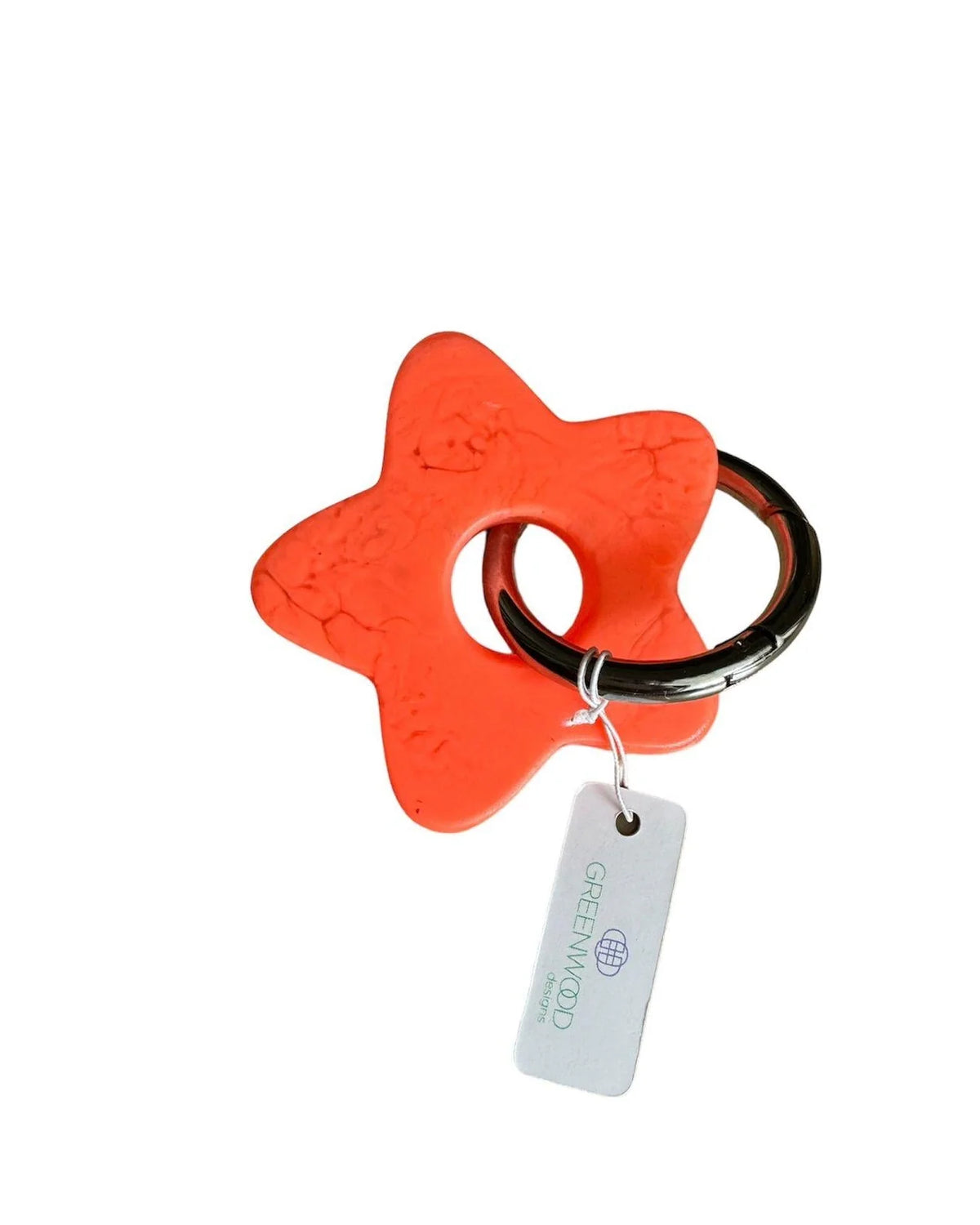 Star Resin Keyring