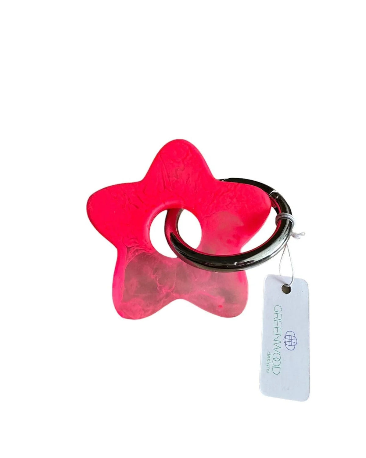 Star Resin Keyring