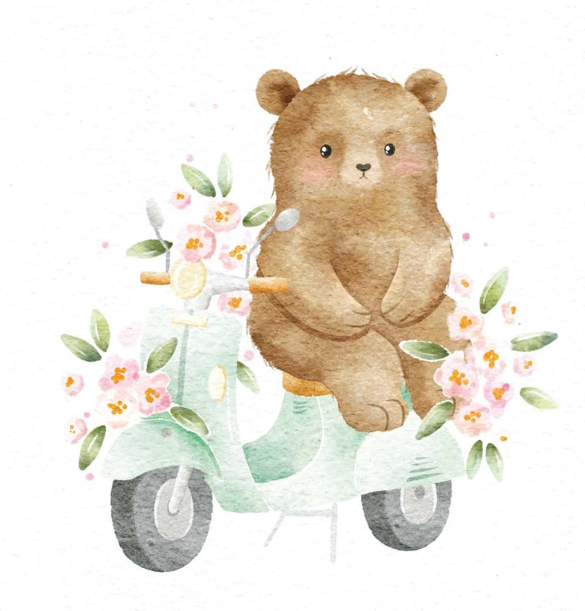 Mill & Hide - Nuovo Group - Bear on a Vespa