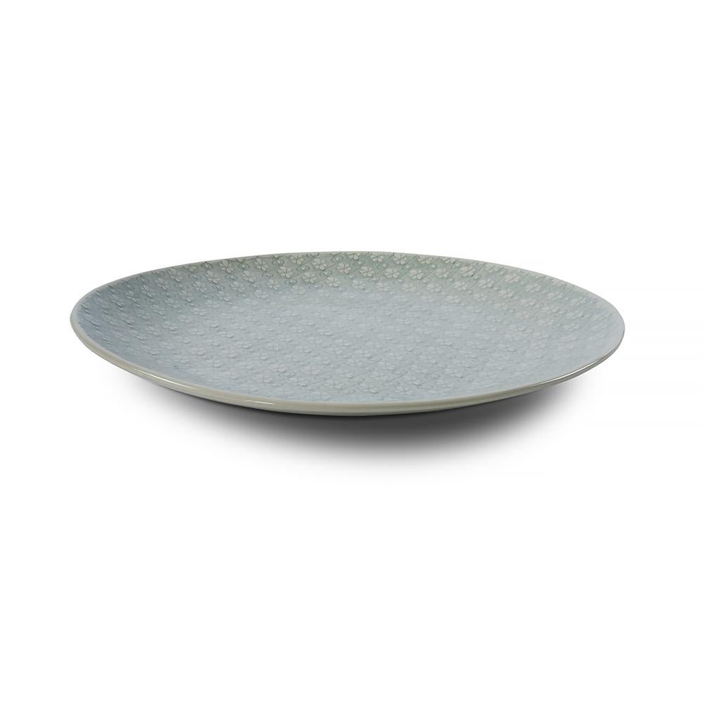 Mill & Hide - Wonki Ware - Dinner Plate - Duck Egg Lace