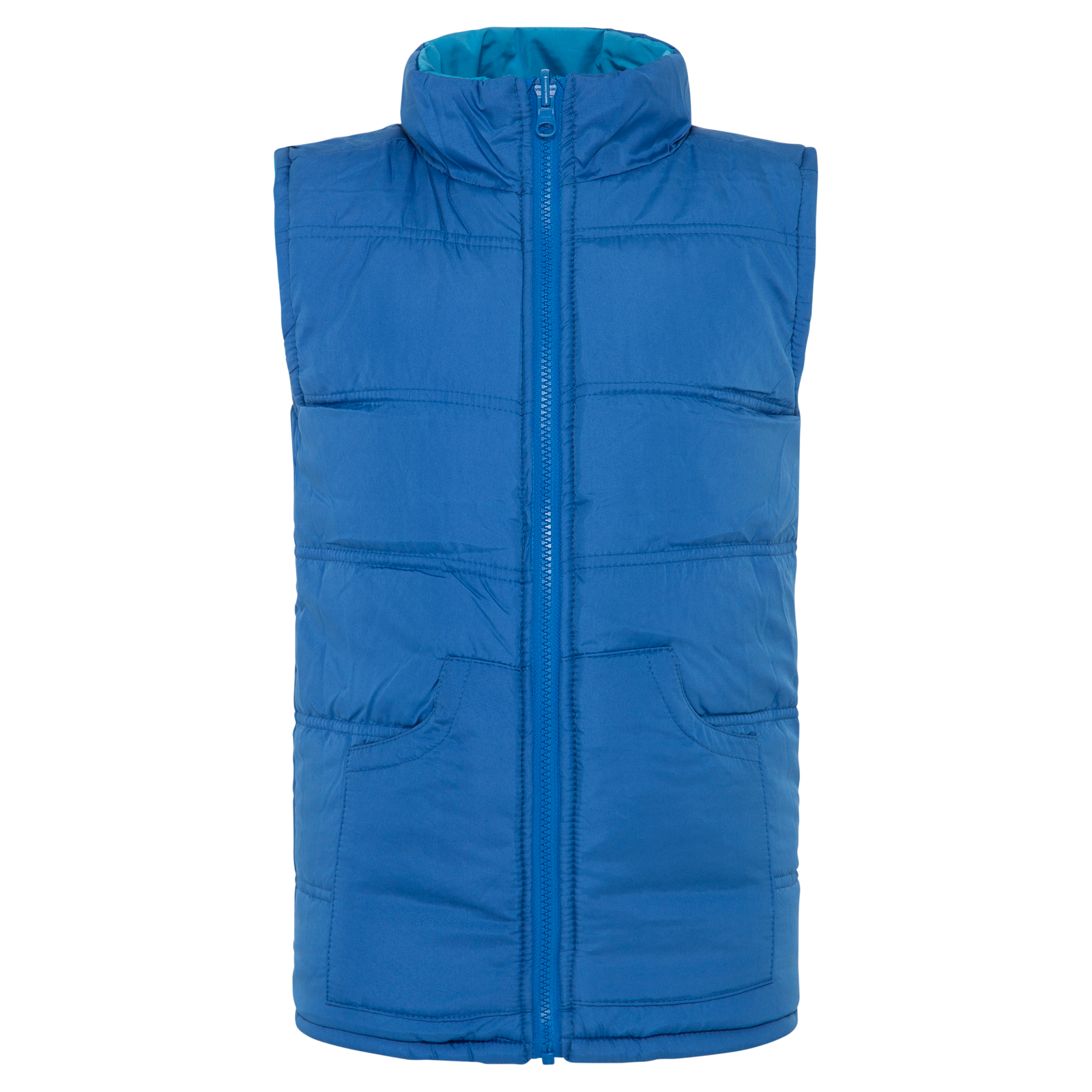 Mill &amp; Hide - French Soda - Kids Reversible Vest - Blue