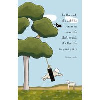 Mill & Hide - Red Tractor Designs - Greeting Card - Swing When You're Winning