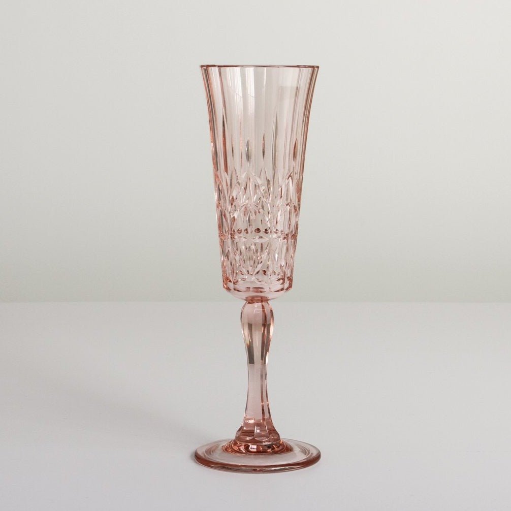 Mill & Hide - Indigo Love Collectors - Acrylic Champagne Flute