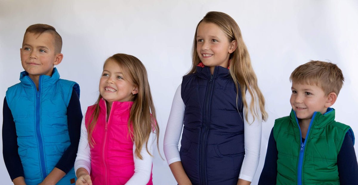 Mill & Hide - French Soda - Kids Reversible Vest